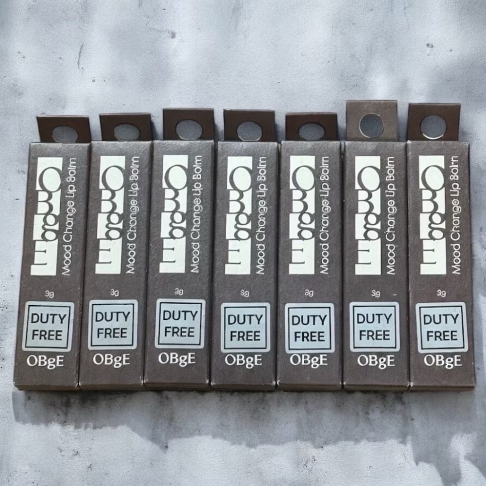 🔥BIAN BIAN🔥OBgE 護唇膏 男士保濕護脣膏 潤唇膏 護唇膏 自然紅-細節圖3