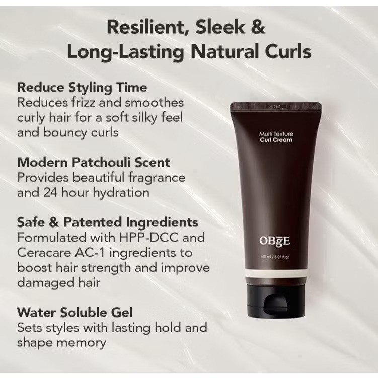 🔥BIAN BIAN🔥OBge 百變定型髮乳淡香水型 150ml/乳液形態 打造清爽髮型-細節圖3