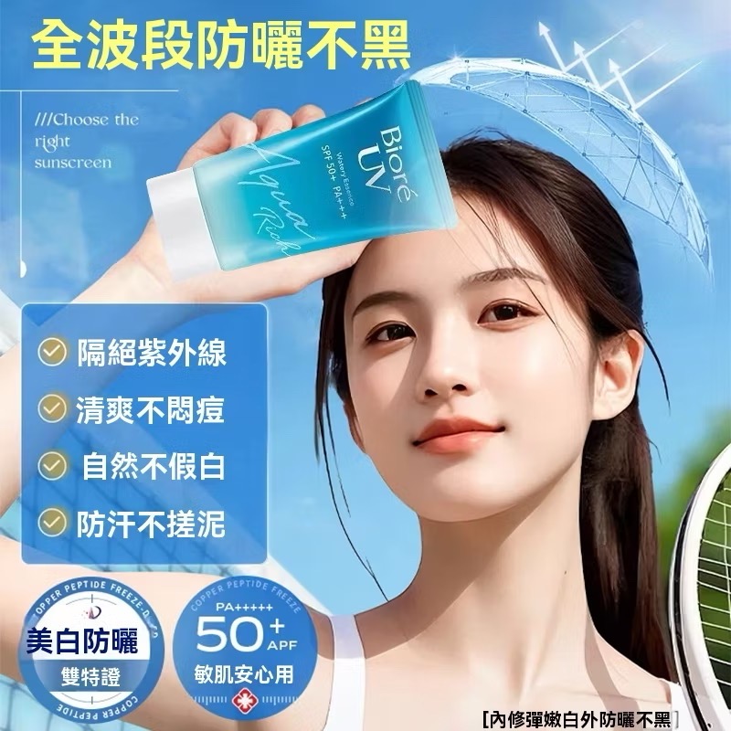 🔥BIAN BIAN🔥日本biore蜜妮防曬乳 spf50+ pa++++ 臉部/身體防紫外線 妝前隔離-細節圖2