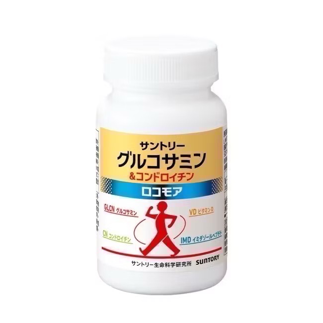 🔥BIAN BIAN🔥 SUNTORY 三得利 固力伸 葡萄糖胺+鯊魚軟骨 (180錠/瓶)-細節圖2