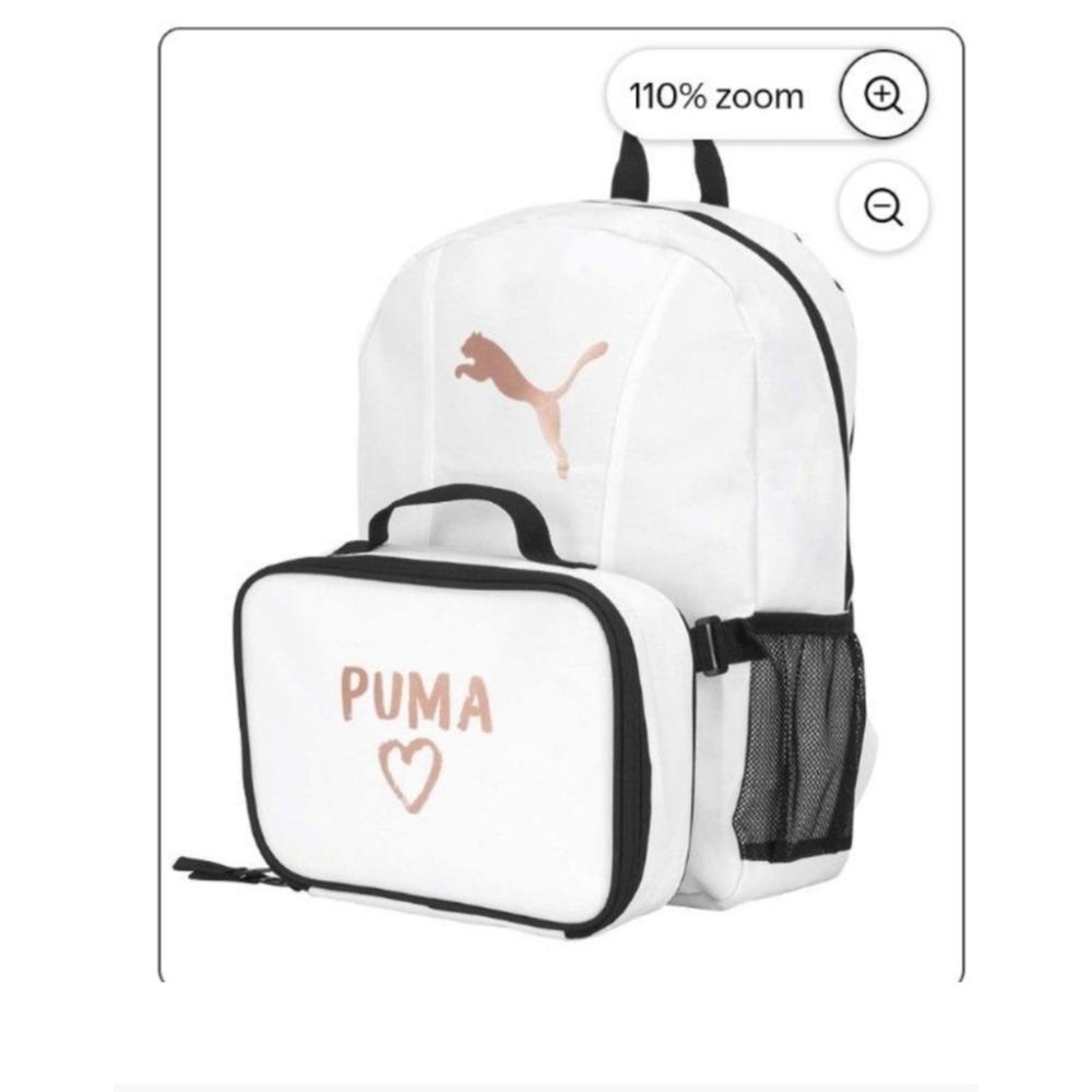 PUMA Evercat 男女白色背包-細節圖2