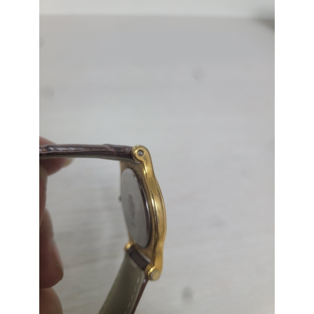 Gucci 手錶，GP 6500L，石英，女士蝴蝶扣小金錶-細節圖4