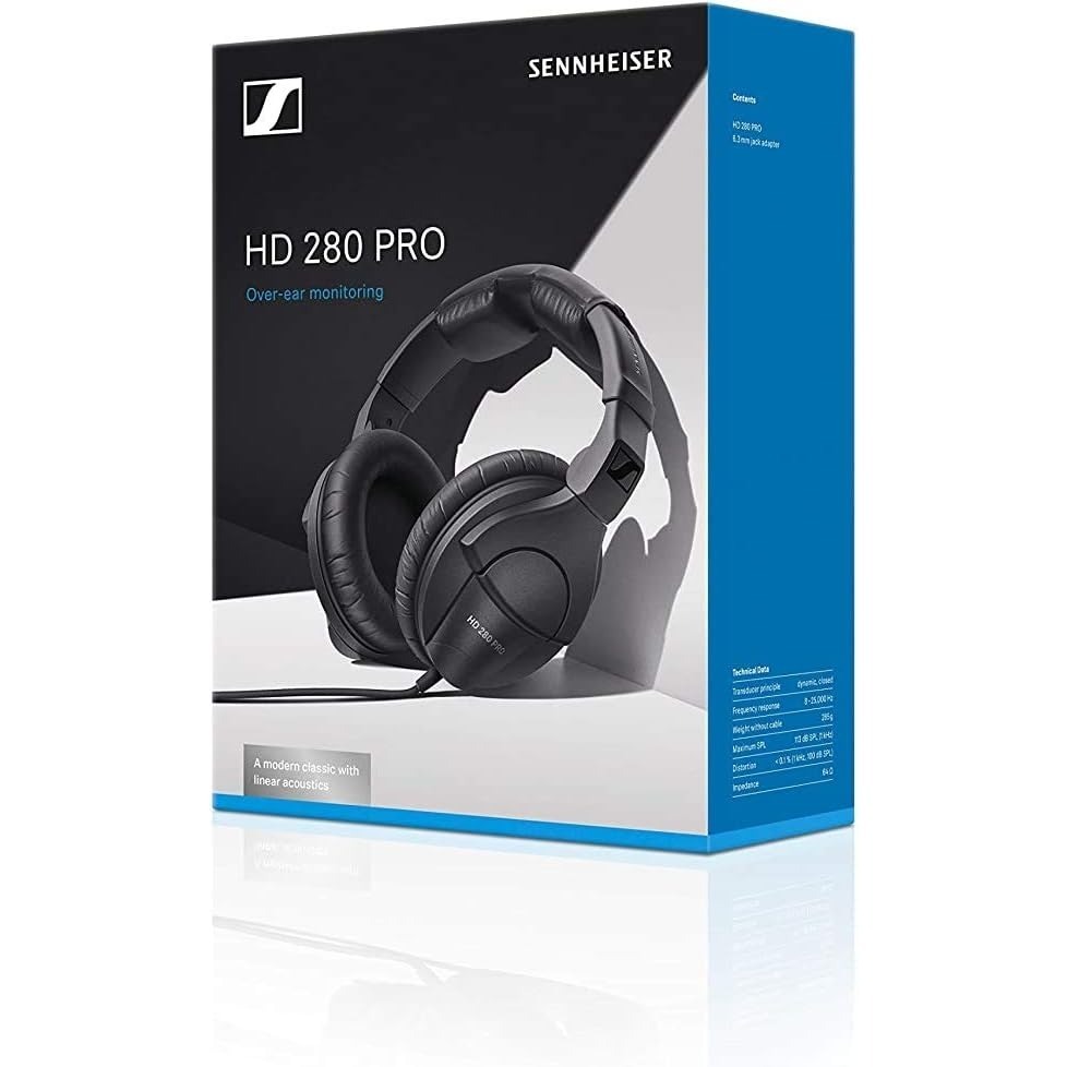 【叮噹電子】全新 Sennheiser HD 280 HD280 Pro 監聽耳罩耳機 一年保固-細節圖6
