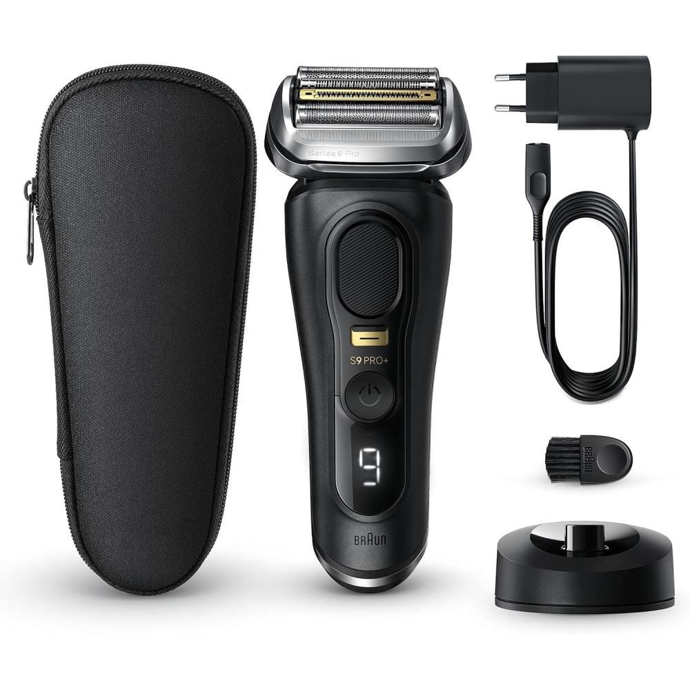 【叮噹電子】全新 Braun百靈 9系列PRO + Plus 9510s 特別版電動刮鬍刀 可辦公室自取 送一組原廠刀網-細節圖2