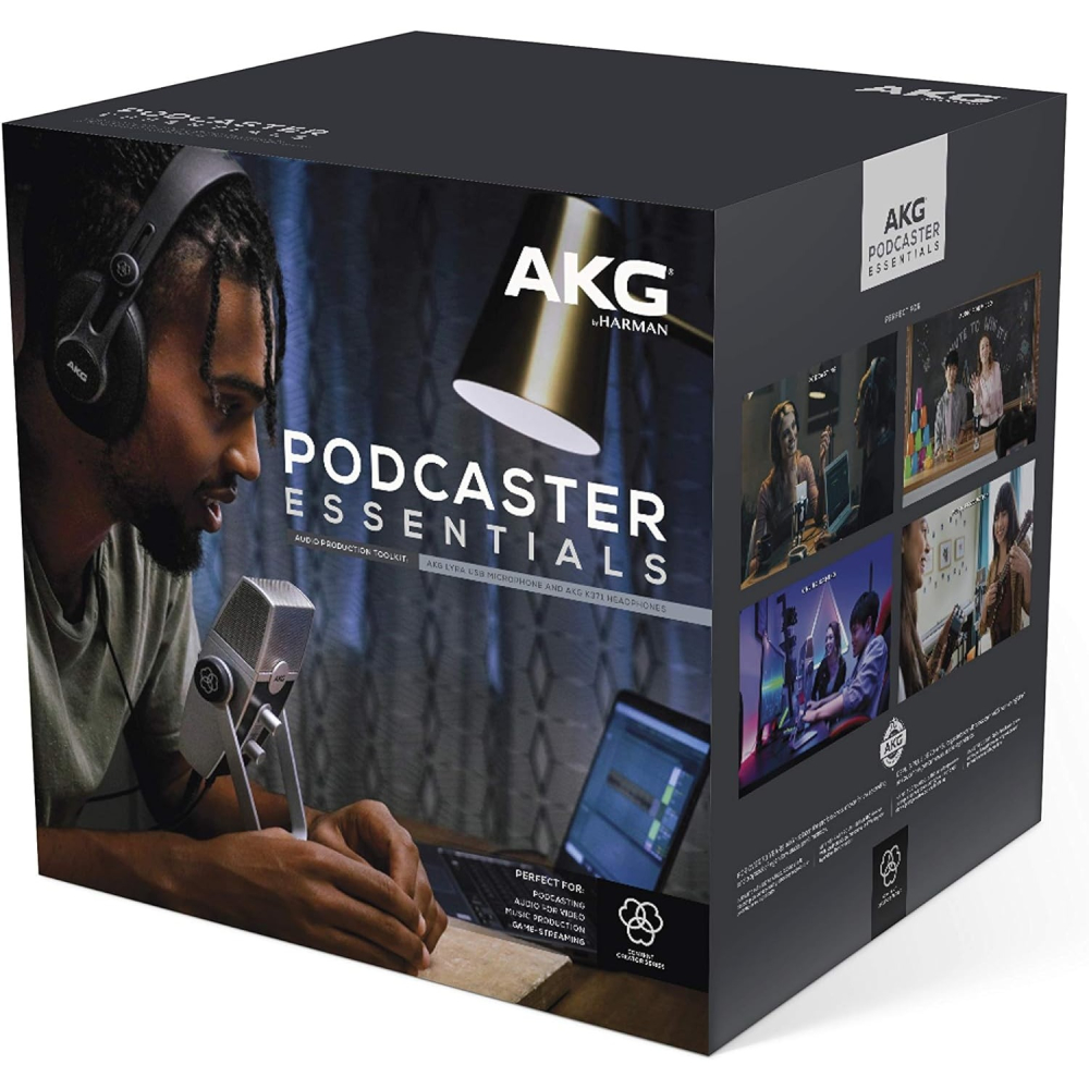 【叮噹電子】全新 AKG K371 + Lyra 播客 Podcaster essentials 可辦公室自取 保固一年-細節圖4