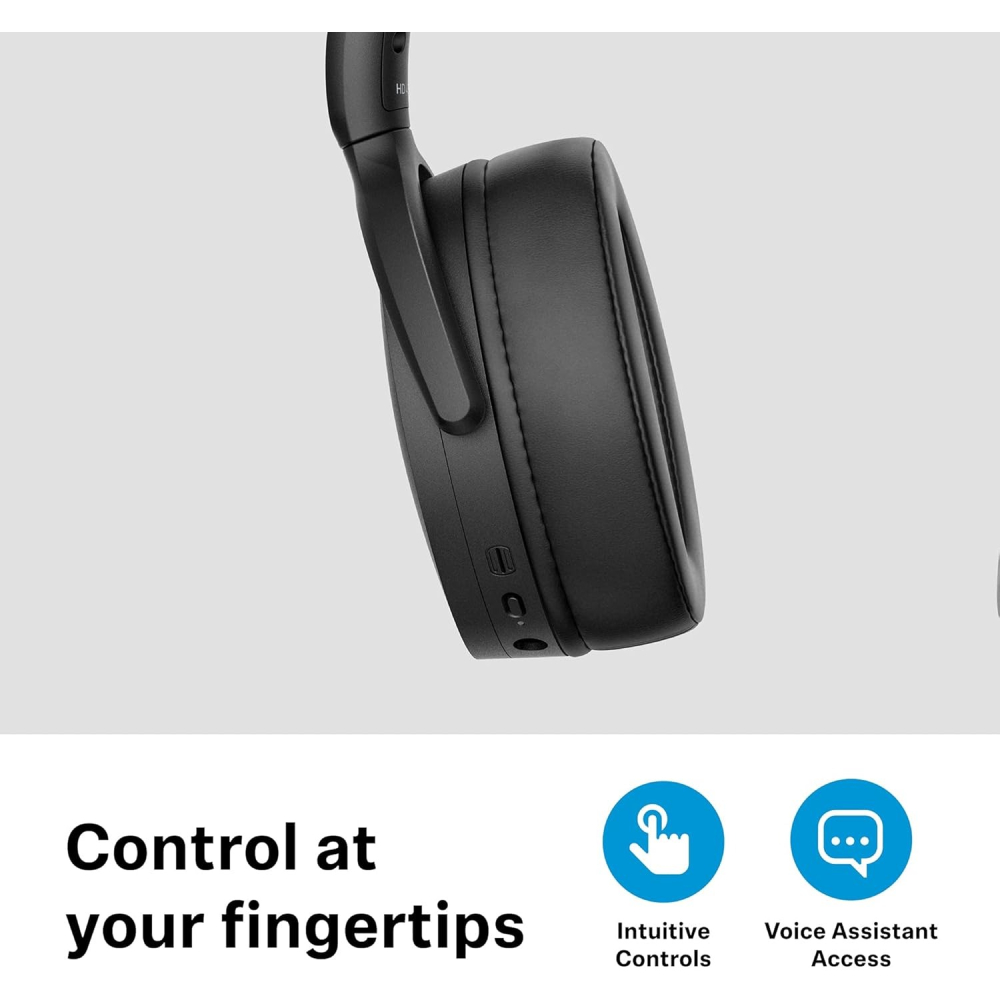 【叮噹電子】全新 Sennheiser HD450 BT 藍牙ANC主動降噪耳罩式耳機 可有線使用-細節圖3