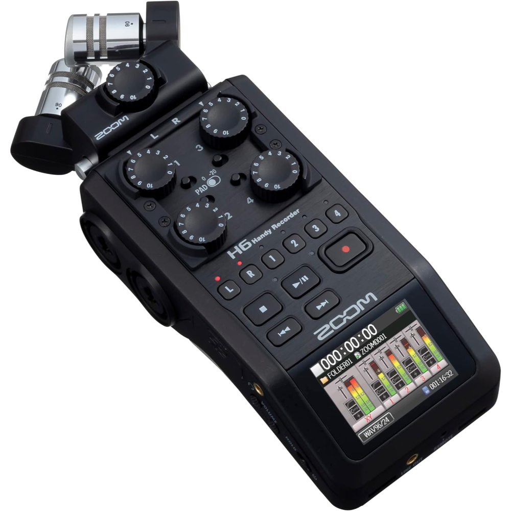 【叮噹電子】 全新 Zoom H6 專業手持數位錄音機 保固一年-細節圖2