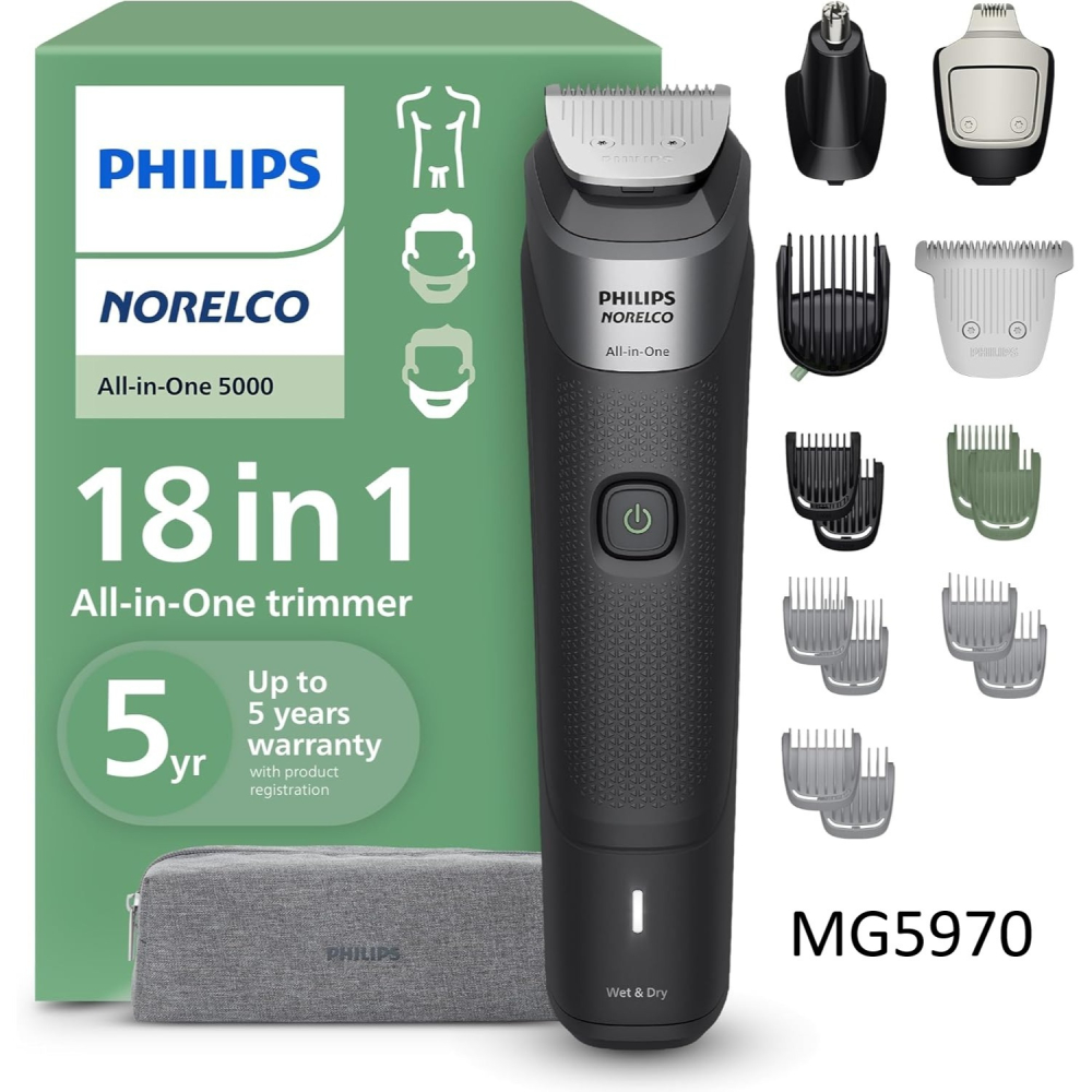 【叮噹電子】全新Philips 飛利浦 5000系列 MG5995 MG5970 鬍鬚造型器男士理髮器-細節圖4
