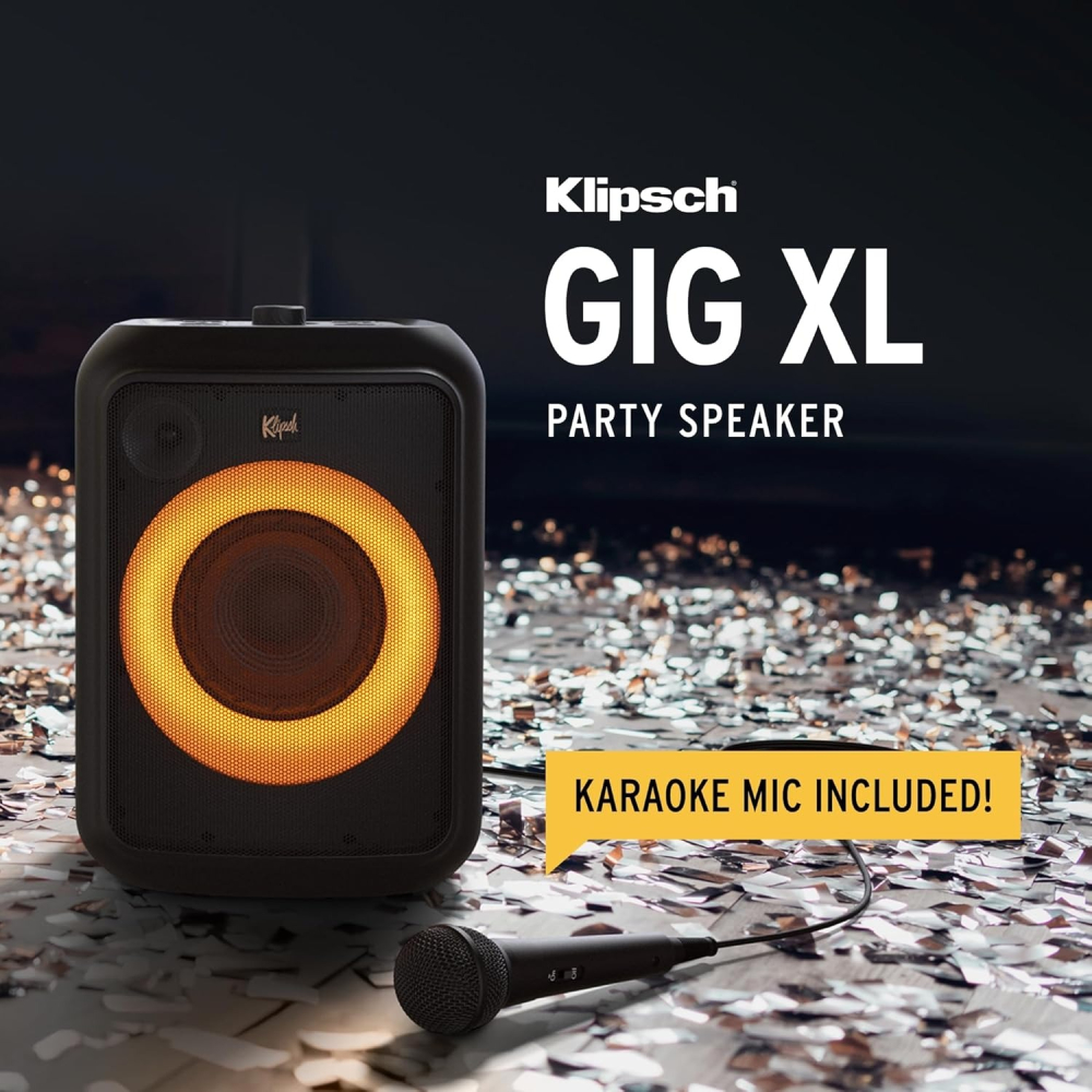 【叮噹電子】全新 Klipsch GIG XL 派對喇叭 隨行卡拉OK-細節圖2