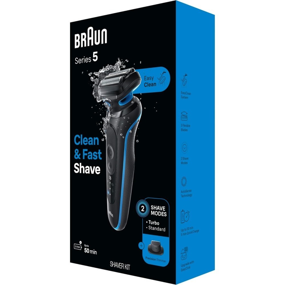 【叮噹電子】全新德國百靈 Braun 5系列 5118s 52-M1200s 電動刮鬍刀-細節圖2