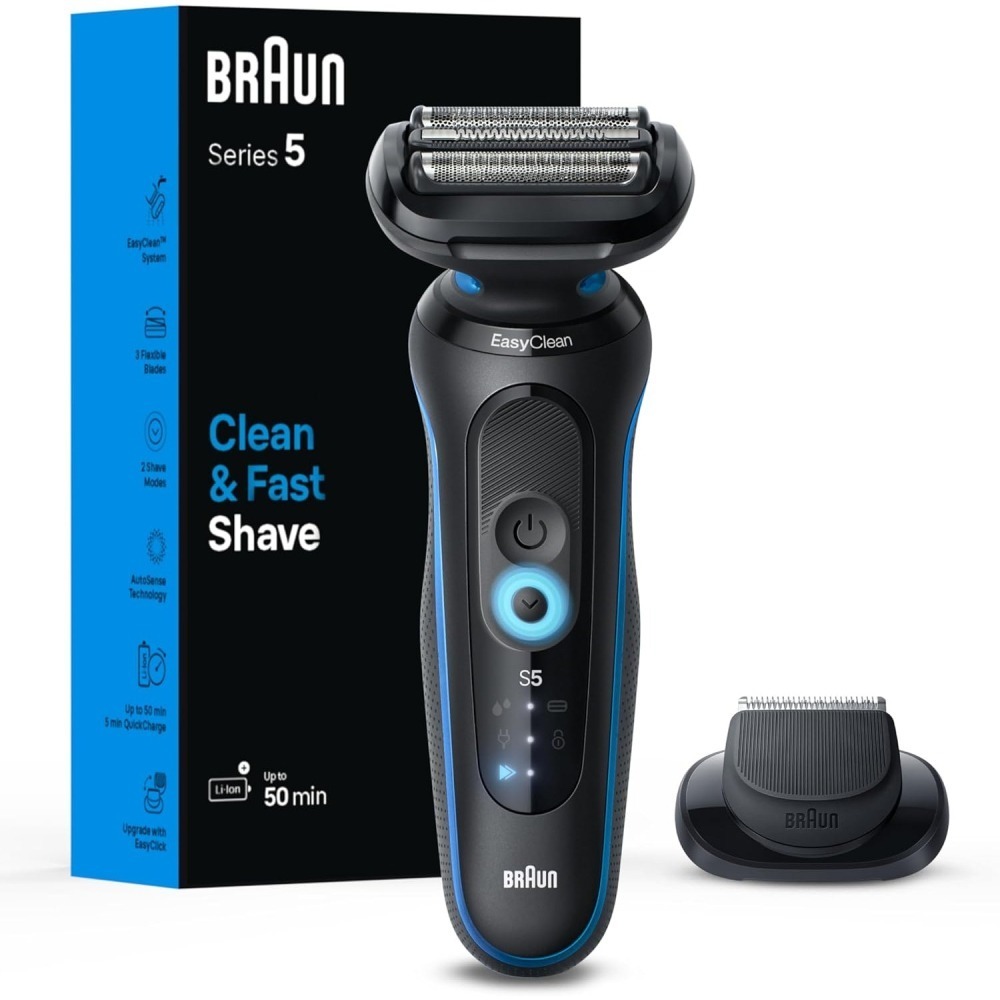 【叮噹電子】全新德國百靈 Braun 5系列 5118s 52-M1200s 電動刮鬍刀-細節圖3