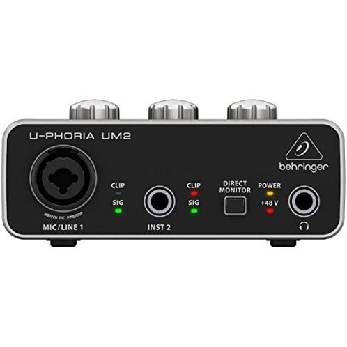 【叮噹電子】全新 Behringer U-Phoria UM2 錄音介面-細節圖2