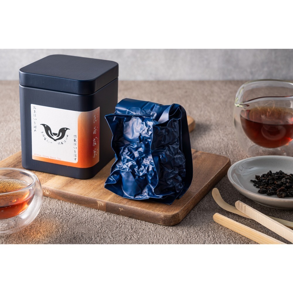 阿里山紅韻烏龍(立體三角原葉茶包) 15入/罐-細節圖2