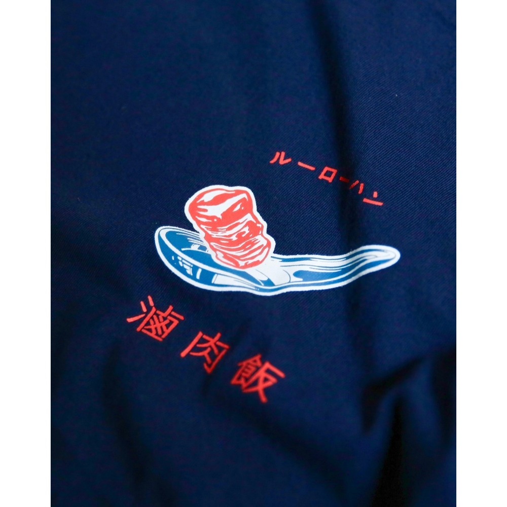 【限定設計】圓領短袖T恤_尋良蒔光臺灣滷肉飯（M~2XL），短袖，短T，T-shirt(男女都可以穿喔!)-細節圖4