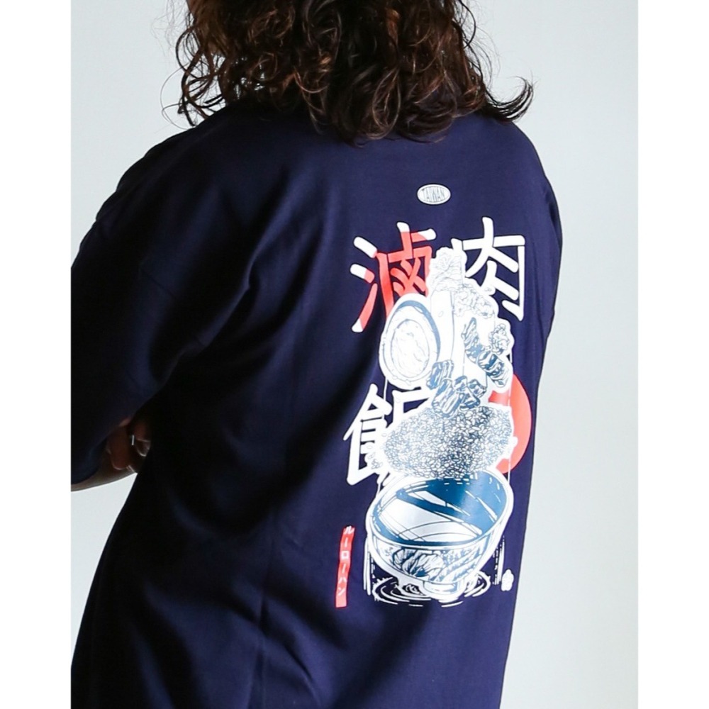 【限定設計】圓領短袖T恤_尋良蒔光臺灣滷肉飯（M~2XL），短袖，短T，T-shirt(男女都可以穿喔!)-細節圖5