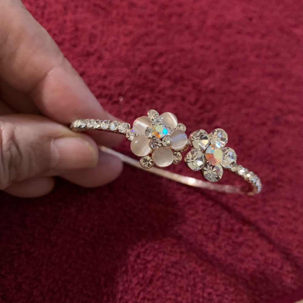 貓眼晶鑽手環-細節圖2