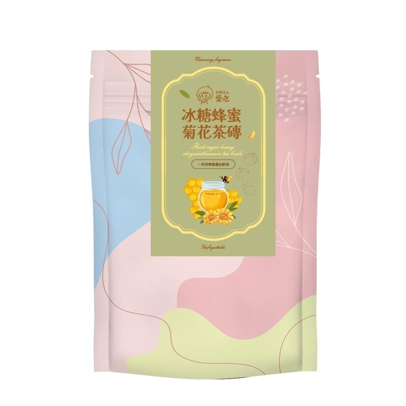 【CHILL愛吃】冰糖蜂蜜菊花茶磚＿季節限定花果磚(170公克 / 34公克)-細節圖2