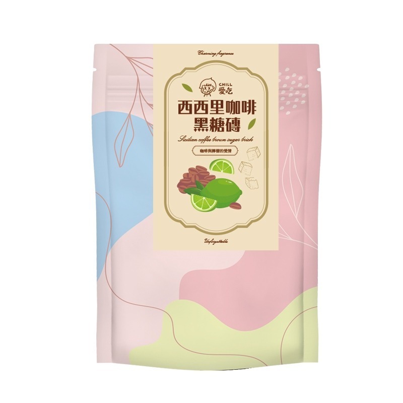 【限時購】CHILL愛吃 咖啡與檸檬的愛情｜西西里咖啡黑糖磚(170公克/包)-3包組-細節圖3