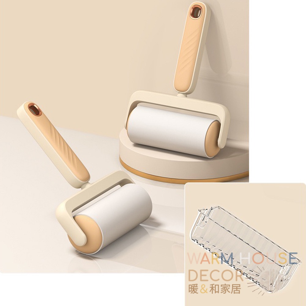 【暖&和家居】台灣現貨 滾筒黏毛器 寵物黏毛 黏毛器 黏毛滾筒  除塵滾筒 除塵紙 黏毛絮灰塵 粘毛器 黏毛滾輪 除塵器-細節圖3