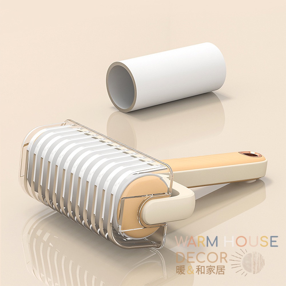 【暖&和家居】台灣現貨 滾筒黏毛器 寵物黏毛 黏毛器 黏毛滾筒  除塵滾筒 除塵紙 黏毛絮灰塵 粘毛器 黏毛滾輪 除塵器-細節圖4