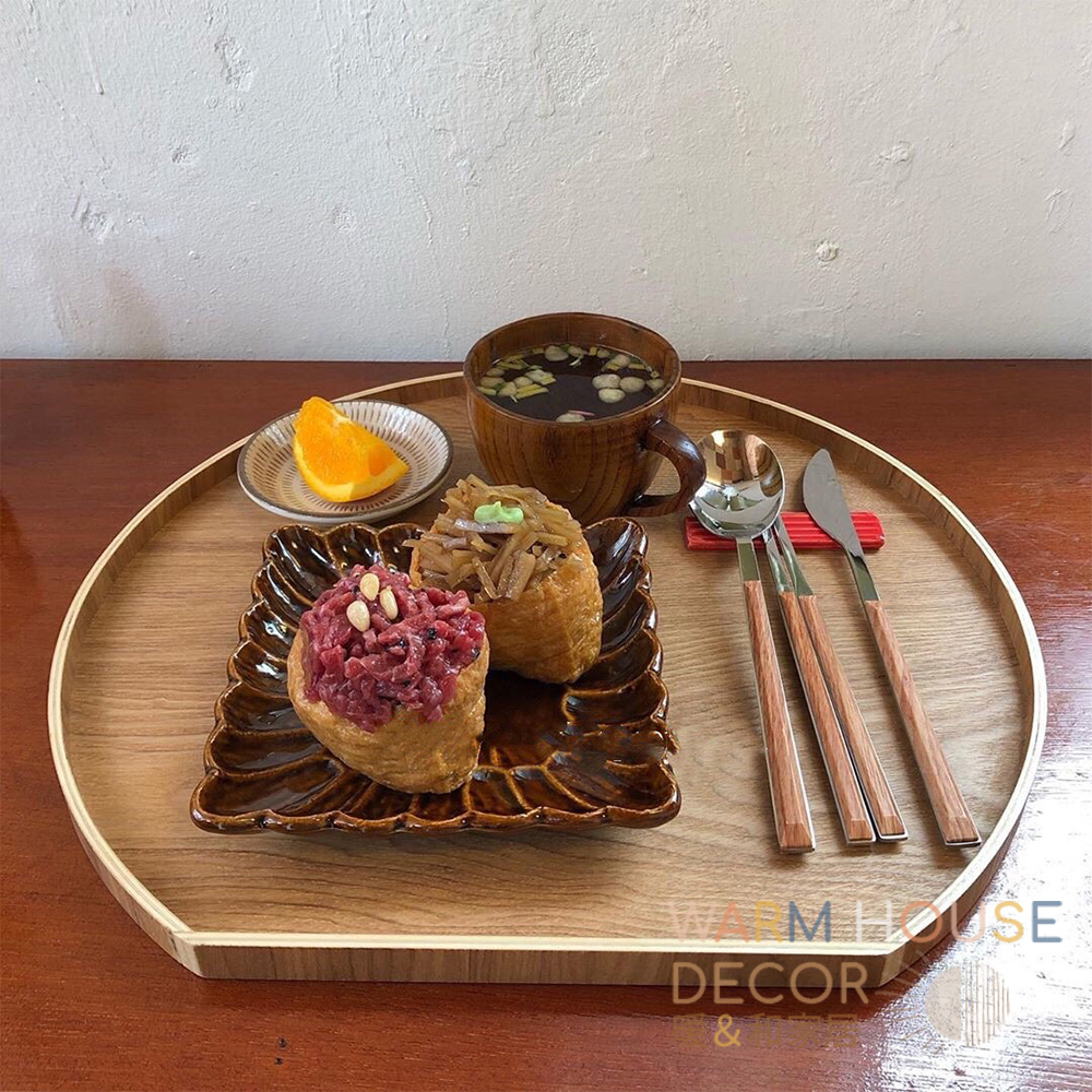 【暖&和家居】台灣現貨 韓系ins木質餐具 304不鏽鋼餐具 刀叉 刀子 叉子 湯匙 餐具 餐具組 西餐餐具 仿木柄不銹-細節圖8