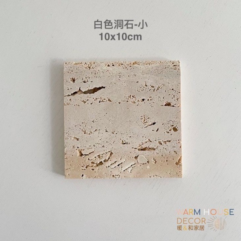 【台灣現貨】Warm House 洞洞石裝飾盤 ins網美風飾品裝飾收納盤 拍照道具 擺飾道具 裝飾品 裝飾設計 居家裝-細節圖4