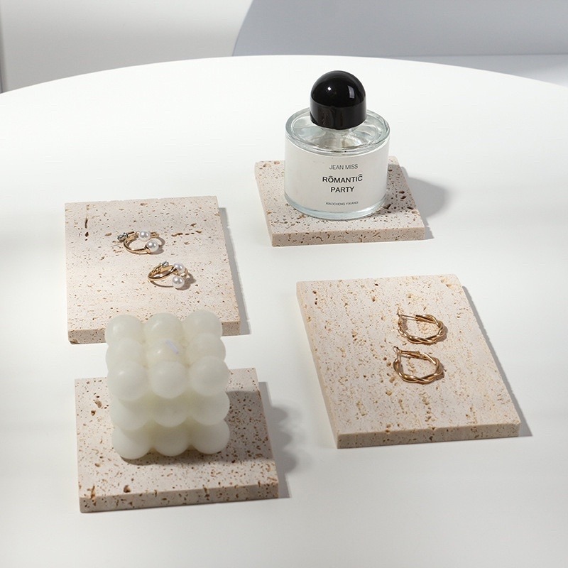 【台灣現貨】Warm House 洞洞石裝飾盤 ins網美風飾品裝飾收納盤 拍照道具 擺飾道具 裝飾品 裝飾設計 居家裝-細節圖8