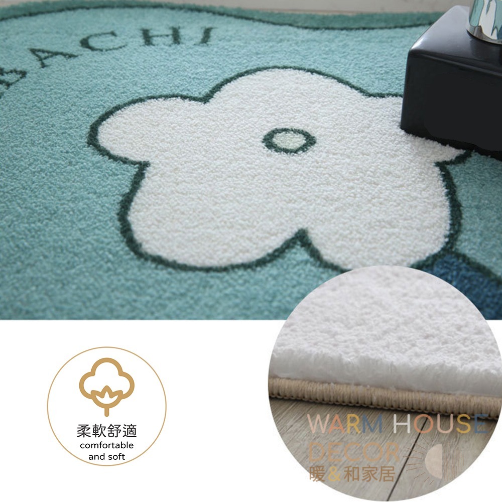 【暖&和家居】台灣現貨 北歐吸水地墊 浴室地墊 防滑地墊 地毯 浴室地墊 吸水地毯 防滑地墊 腳踏墊 地毯地墊 復古地墊-細節圖5