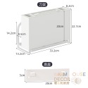 【台灣現貨】Warm House 廚房大容量收納刀架 檯面收納架 刀具筷子砧板收納 壁掛免打孔 廚房收納 刀具瀝水 檯面-規格圖9