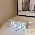 白色 鏡面時鐘（W0297）