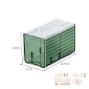 透綠色 抽屜壁掛盒（W0079）