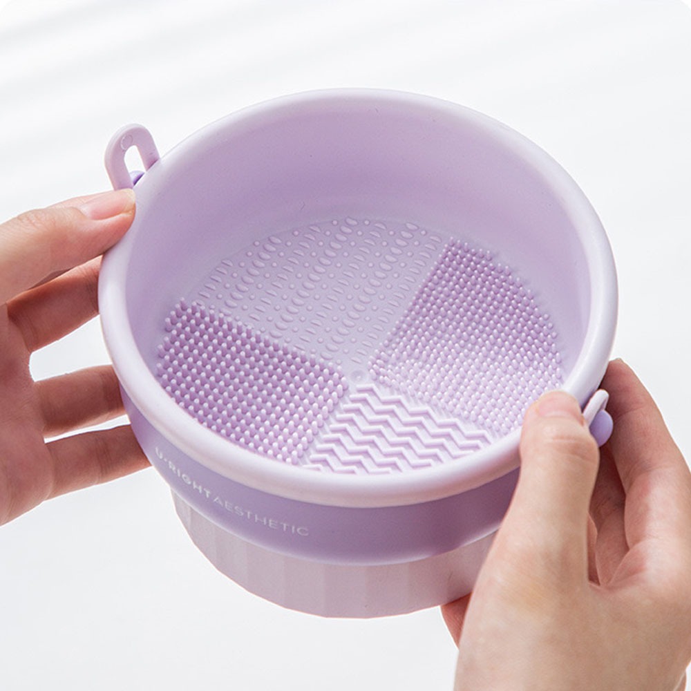 【暖&和家居】 化妝刷晾曬清潔籃 化妝刷具清潔 化妝刷收納 美妝蛋晾曬 化妝用品清潔 美妝用具清潔 美妝蛋清潔-細節圖7