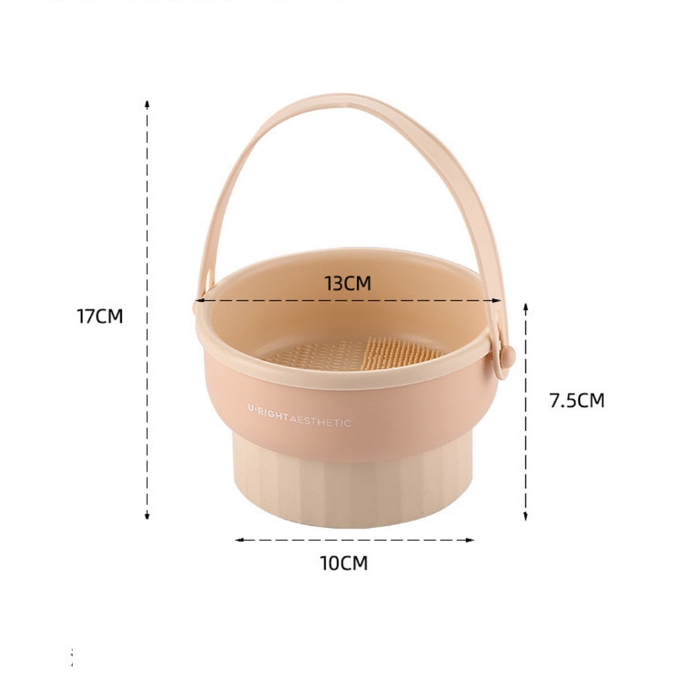 【暖&和家居】 化妝刷晾曬清潔籃 化妝刷具清潔 化妝刷收納 美妝蛋晾曬 化妝用品清潔 美妝用具清潔 美妝蛋清潔-細節圖10