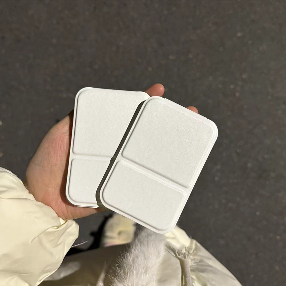 白色 折疊隨身鏡（W0004）