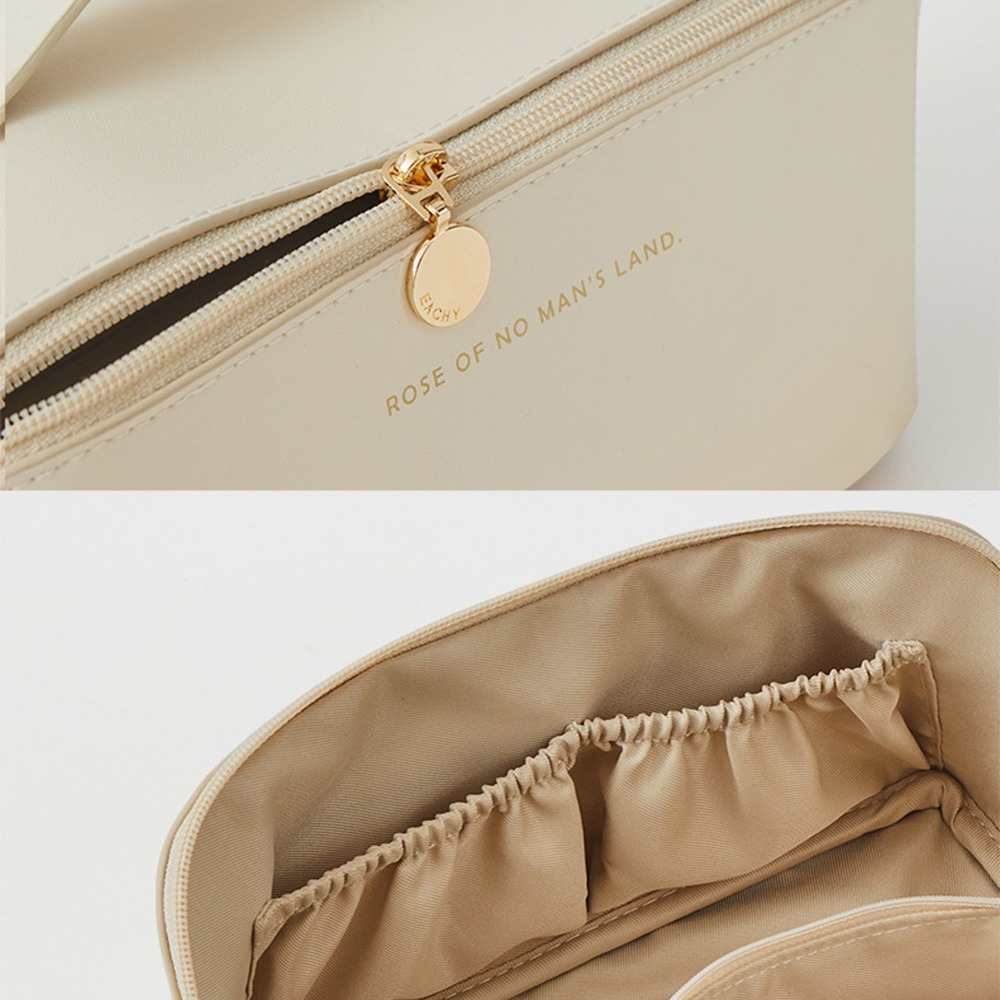 【暖&和家居】台灣現貨 風琴枕頭化妝包 大容量化妝包 化妝品收納包 旅行洗漱包 化妝包 洗漱包 保養品收納-細節圖9