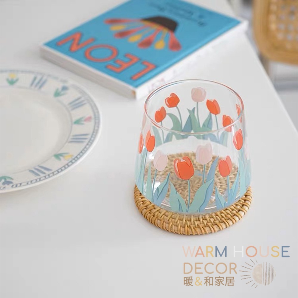 【暖&和家居】台灣現貨 杯墊 藤編隔熱餐墊 編織杯墊 隔熱墊 餐墊 圓形餐墊 鍋墊  復古藤編杯墊 鍋墊 餐墊 廚房杯墊-細節圖6