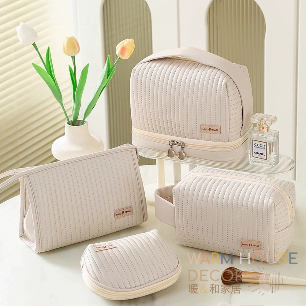 【暖&和家居】台灣現貨 蛋糕化妝包 收納包 旅行包 化妝品收納包 大容量化妝包 美妝收納包 化妝品旅行包 化妝包 收納包-細節圖2