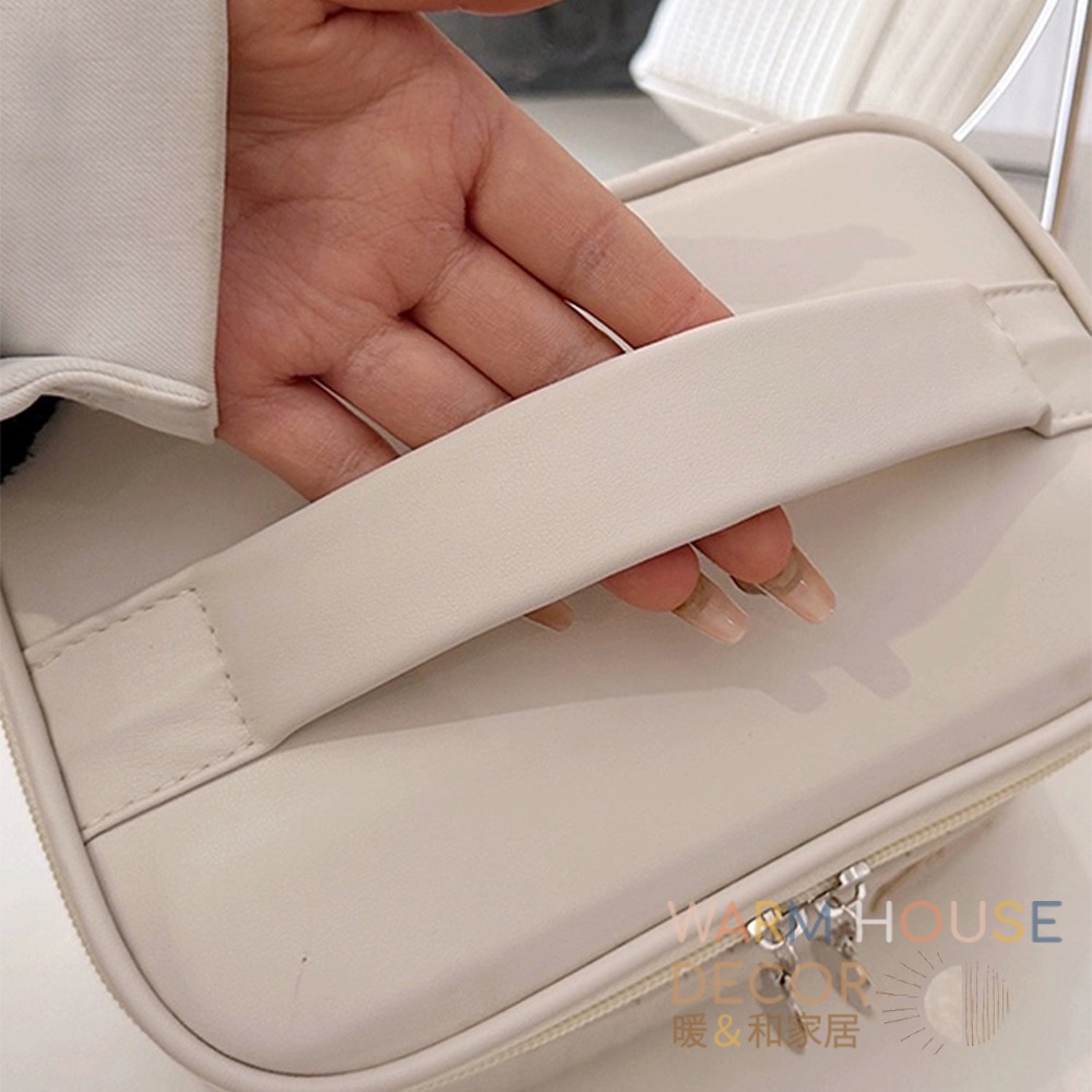 【暖&和家居】台灣現貨 蛋糕化妝包 收納包 旅行包 化妝品收納包 大容量化妝包 美妝收納包 化妝品旅行包 化妝包 收納包-細節圖7