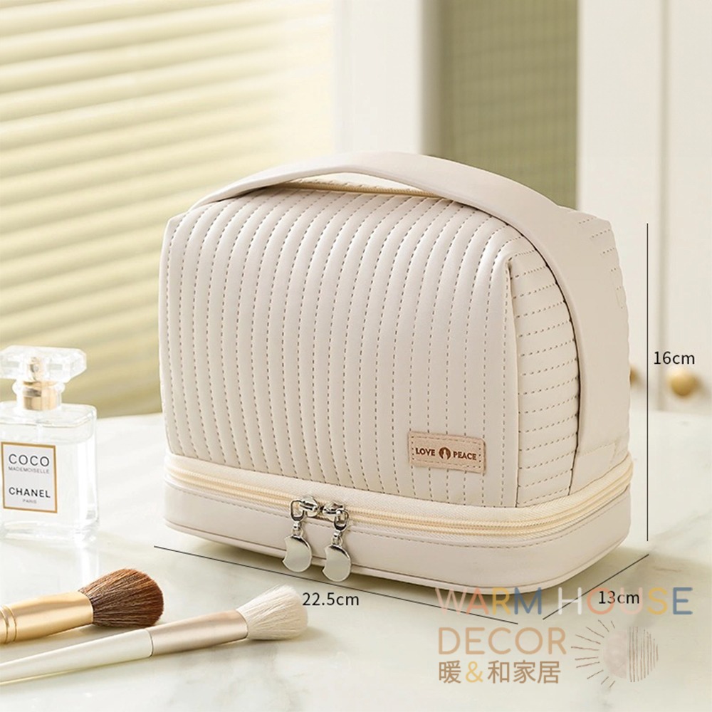 【暖&和家居】台灣現貨 蛋糕化妝包 收納包 旅行包 化妝品收納包 大容量化妝包 美妝收納包 化妝品旅行包 化妝包 收納包-細節圖11