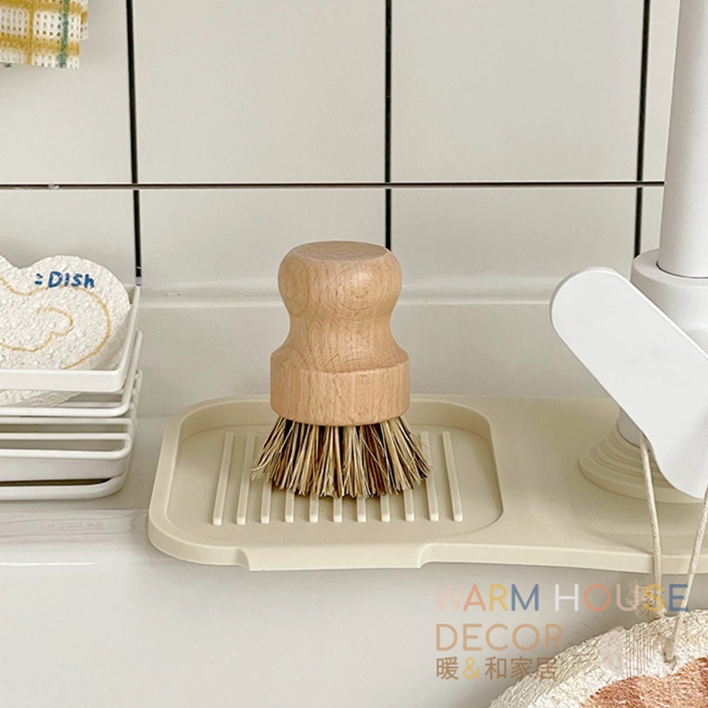 【暖&和家居】台灣現貨 水龍頭矽膠瀝水墊 洗手台防潑水 矽膠瀝水墊 防水墊 水龍頭瀝水墊 水龍頭墊 廚房瀝水墊 瀝水墊-細節圖6