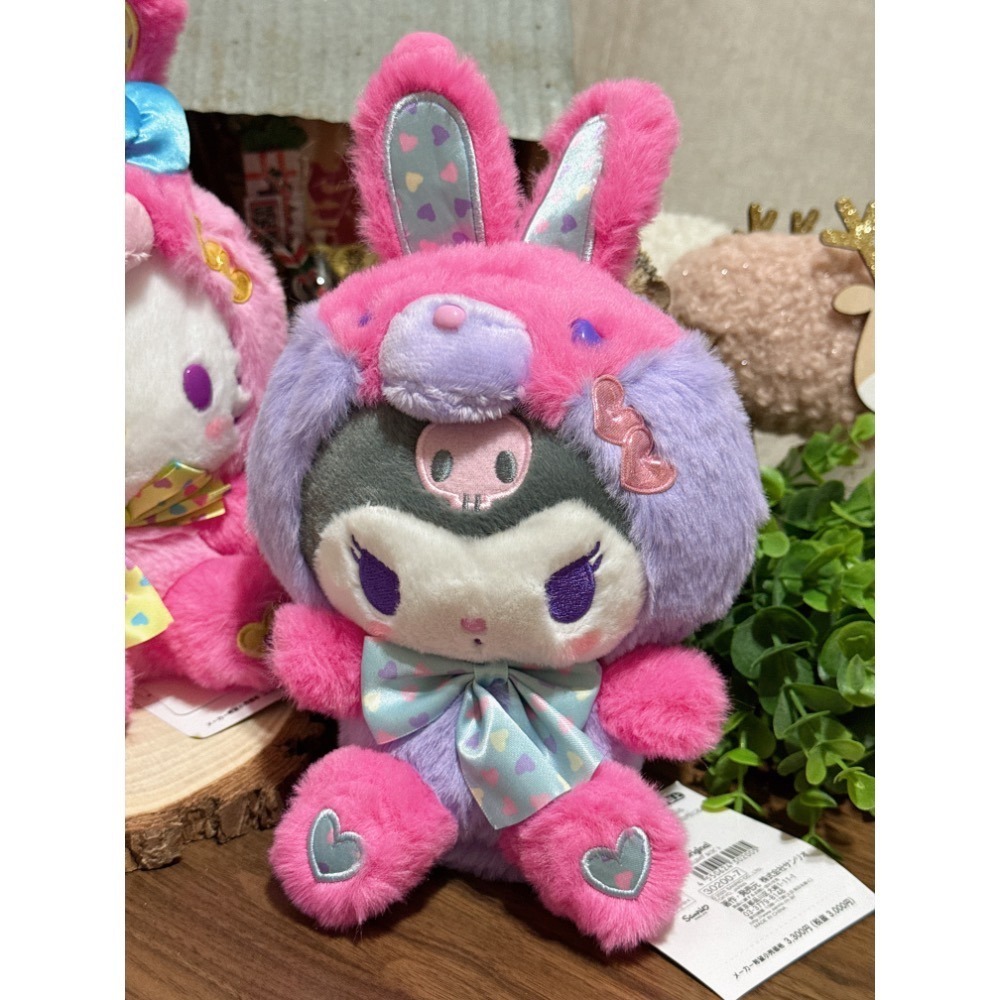 現貨 日本 三麗鷗 Sanrio 復活節 兔子造型 娃娃吊飾 吊飾 掛飾 kitty 大耳狗 庫洛米 小麥粉 酷企鵝-細節圖4