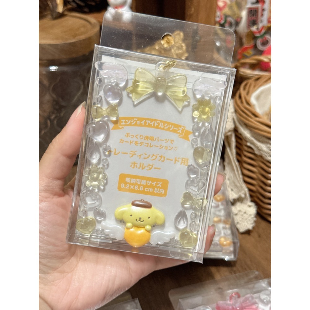 現貨 日本 三麗鷗 Sanrio 壓克力卡套 吊飾 卡套吊飾 布丁狗 美樂蒂 kitty 小麥粉 大耳狗 庫洛米 雙子星-細節圖3