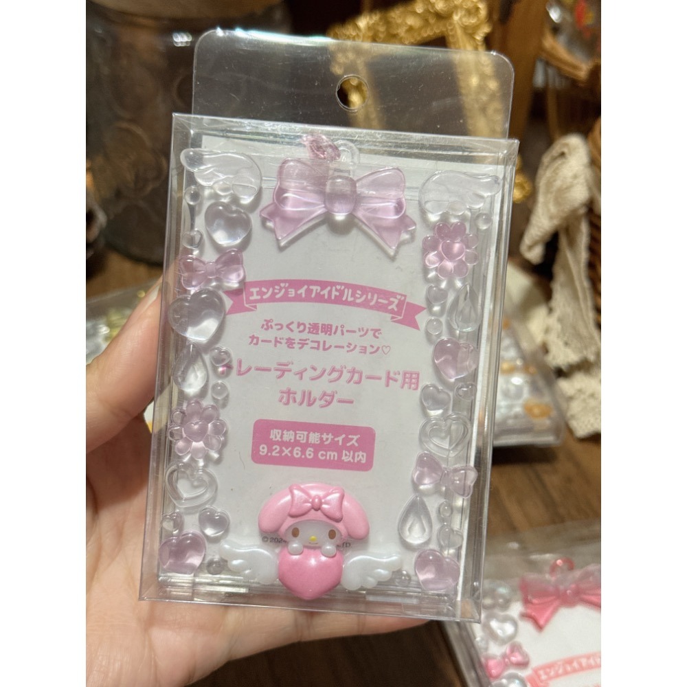 現貨 日本 三麗鷗 Sanrio 壓克力卡套 吊飾 卡套吊飾 布丁狗 美樂蒂 kitty 小麥粉 大耳狗 庫洛米 雙子星-細節圖5