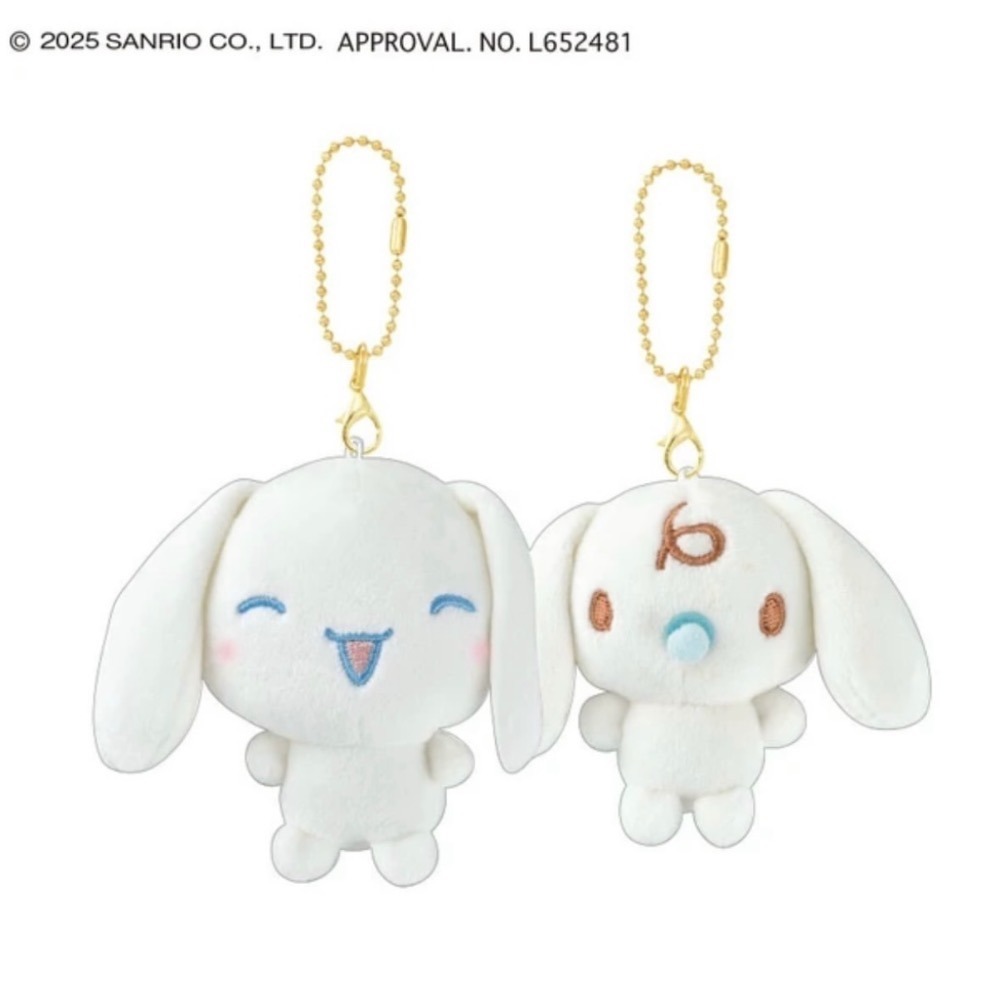 現貨 日本 Sanrio 三麗鷗 臉貼臉 娃娃吊飾-細節圖7