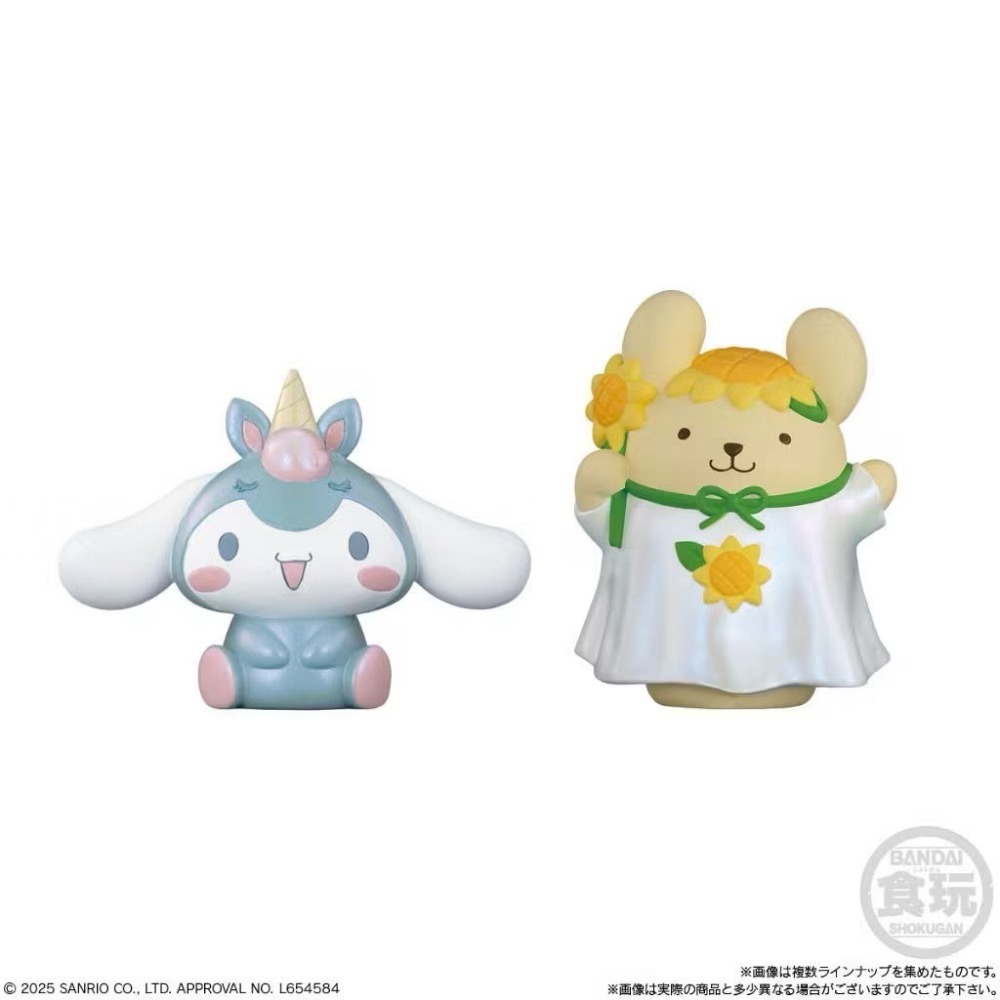 現貨 日本 Sanrio 三麗鷗 盒玩 公仔 春天 kitty 美樂蒂 大耳狗 庫洛米 布丁狗 帕恰狗 漢頓 山姆企鵝-細節圖4
