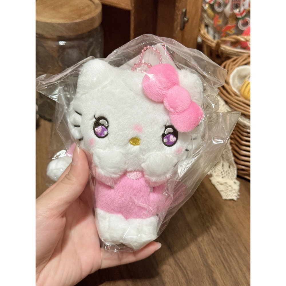 現貨 日本 三麗鷗 Sanrio 笑咪咪 漫畫眼睛 kitty 娃娃吊飾-細節圖2