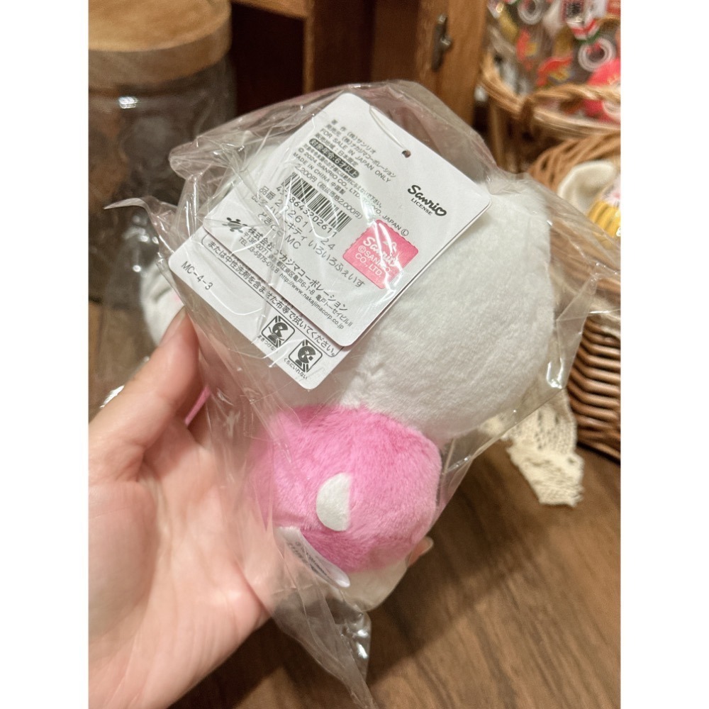現貨 日本 三麗鷗 Sanrio 笑咪咪 漫畫眼睛 kitty 娃娃吊飾-細節圖3