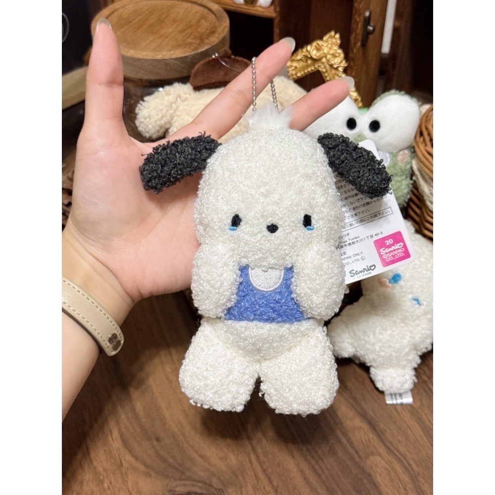 現貨 日本 Sanrio 三麗鷗 AS KNOW AS PIUS 聯名 哭哭 布丁狗 大耳狗 大眼蛙 帕恰狗 娃娃吊飾-細節圖4