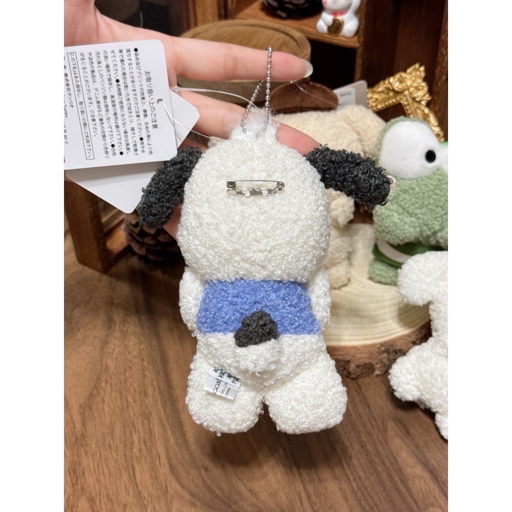 現貨 日本 Sanrio 三麗鷗 AS KNOW AS PIUS 聯名 哭哭 布丁狗 大耳狗 大眼蛙 帕恰狗 娃娃吊飾-細節圖5