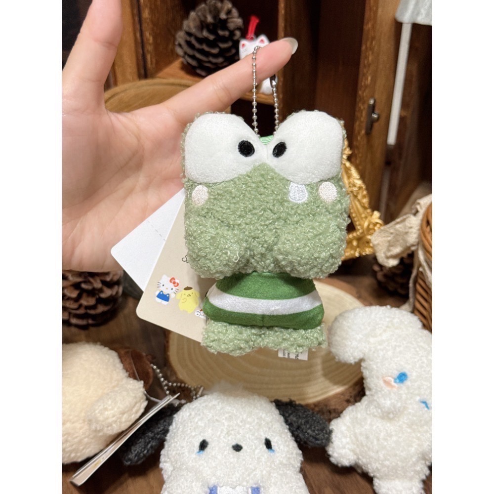 現貨 日本 Sanrio 三麗鷗 AS KNOW AS PIUS 聯名 哭哭 布丁狗 大耳狗 大眼蛙 帕恰狗 娃娃吊飾-細節圖8